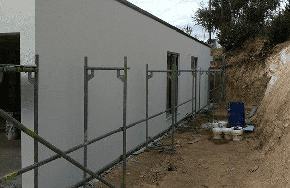 ACABADO DE LAS PAREDES EXTERIORES