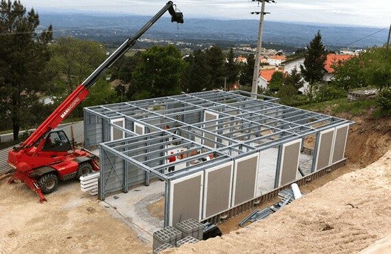 MONTAJE DE PAREDES EXTERIORES